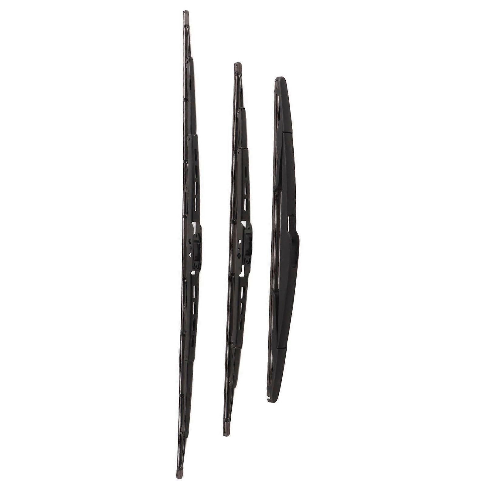 3Pcs/Set Front & Rear Wiper Blades Accessory Fit for Citroen C3 Mk1 Models 20022008