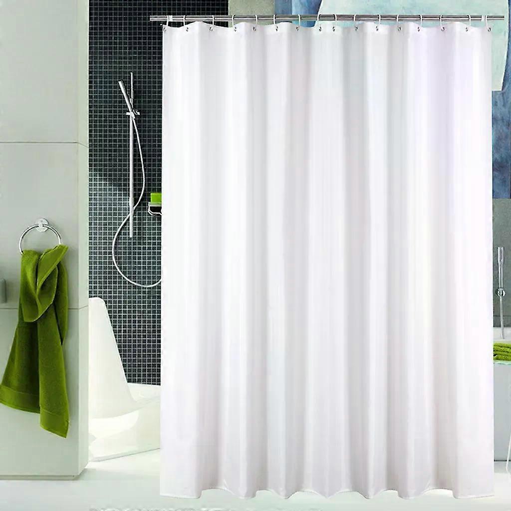 Shower Curtain Waterproof, Mold and Mildew Resistant Solid Color Curtain Liner