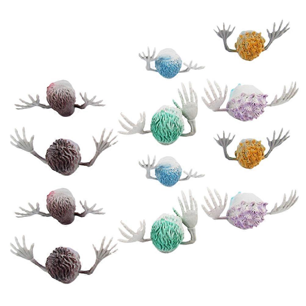 Finger Puppets Skull Design Toys for Kids Use 12Pcs Baby Finger Glove Puppets