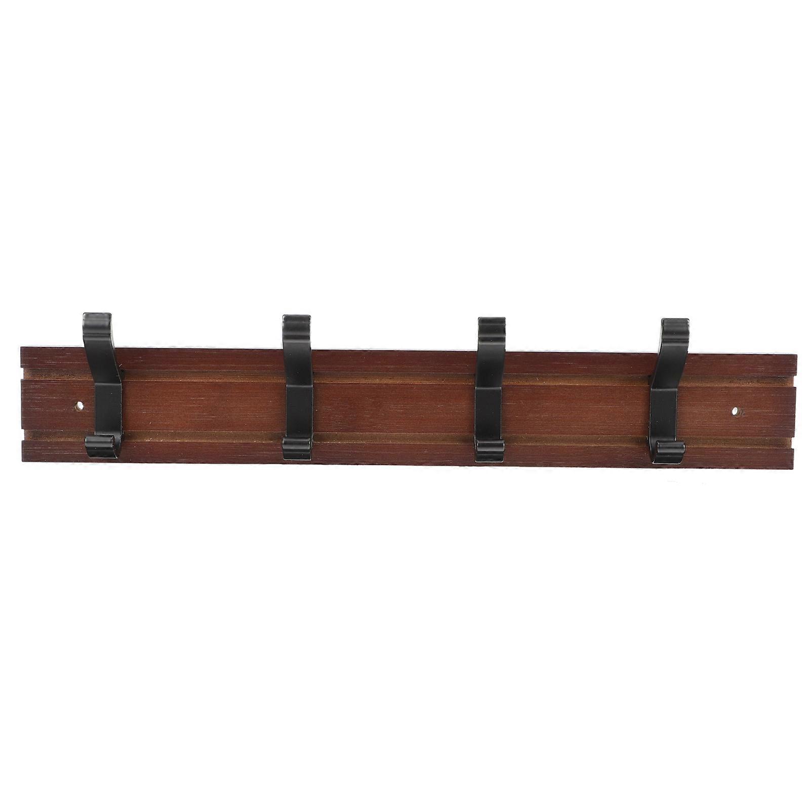Household Bamboo Coat Hanger Hooks Bamboo Garment Hooks Holder