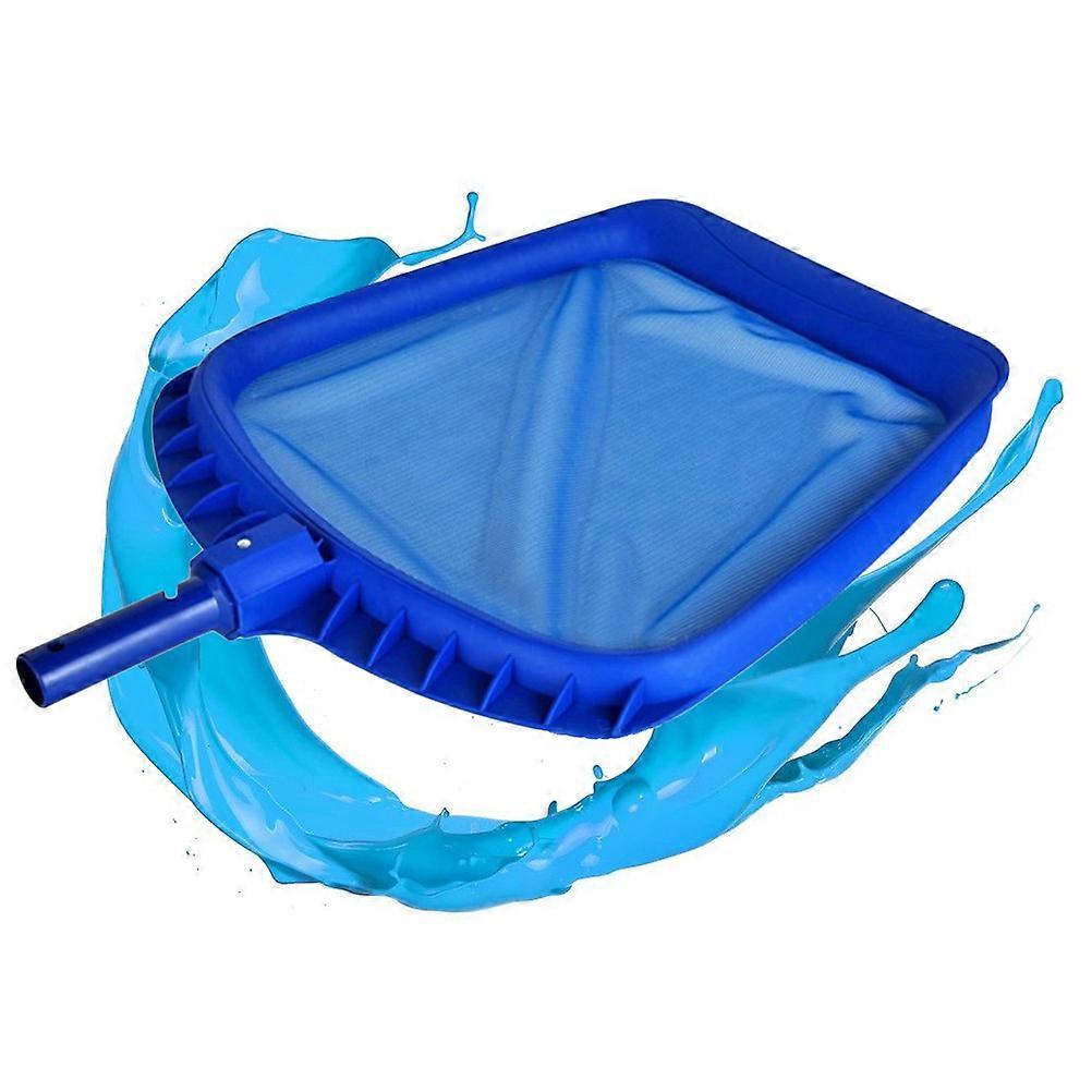 Leaf Rake Mesh Skimmer for Cleaning 1 Piece Blue Swimming Pool Cleaning Tool