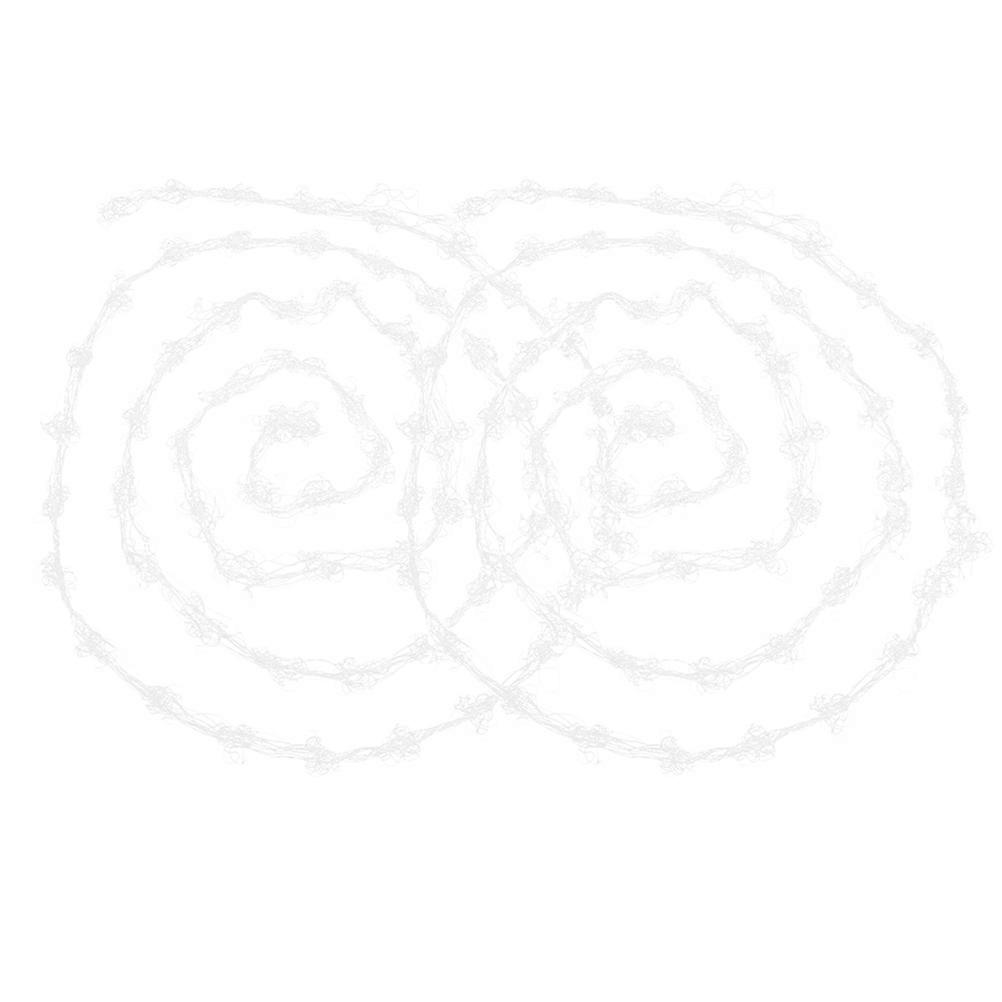 Garden Netting Outdoor 2Pcs Mesh Orchard Fruit Trees Trellis White Polyester for Support Plant Growth