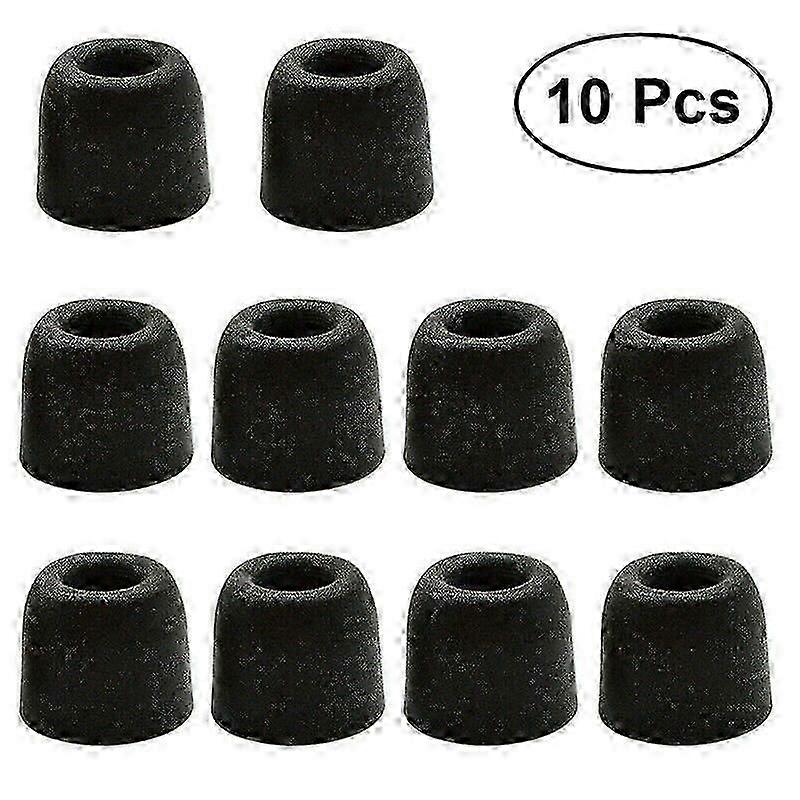 10pcs T200 Medium Memory Foam Ear Tip Noise Isolation In-ear Earbuds Replacement_x000D_