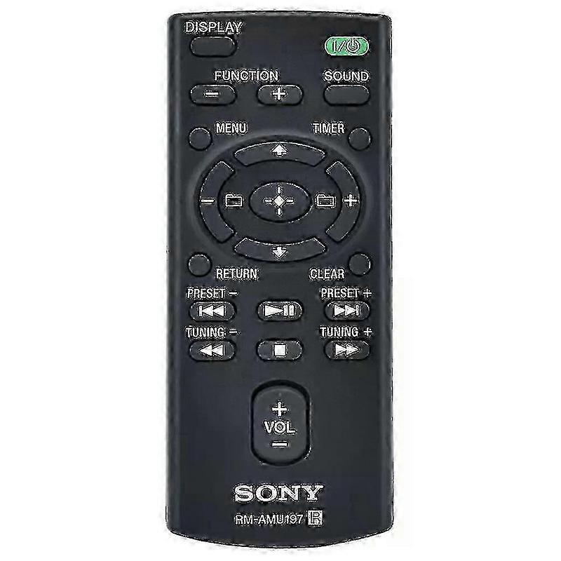 Genuine RM-AMU197 Remote Control For Sony HIFI Audio Display System RMAMU197,__a hwy