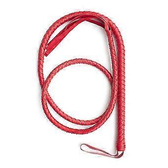 Whip Leather Whip Handle Whip For Halloween Cosplay Accessories(1.9m/74.8inch)