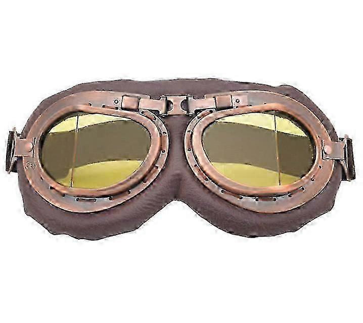 Motorcycle Riding Goggles Retro Classic Windshield Glasses 2025