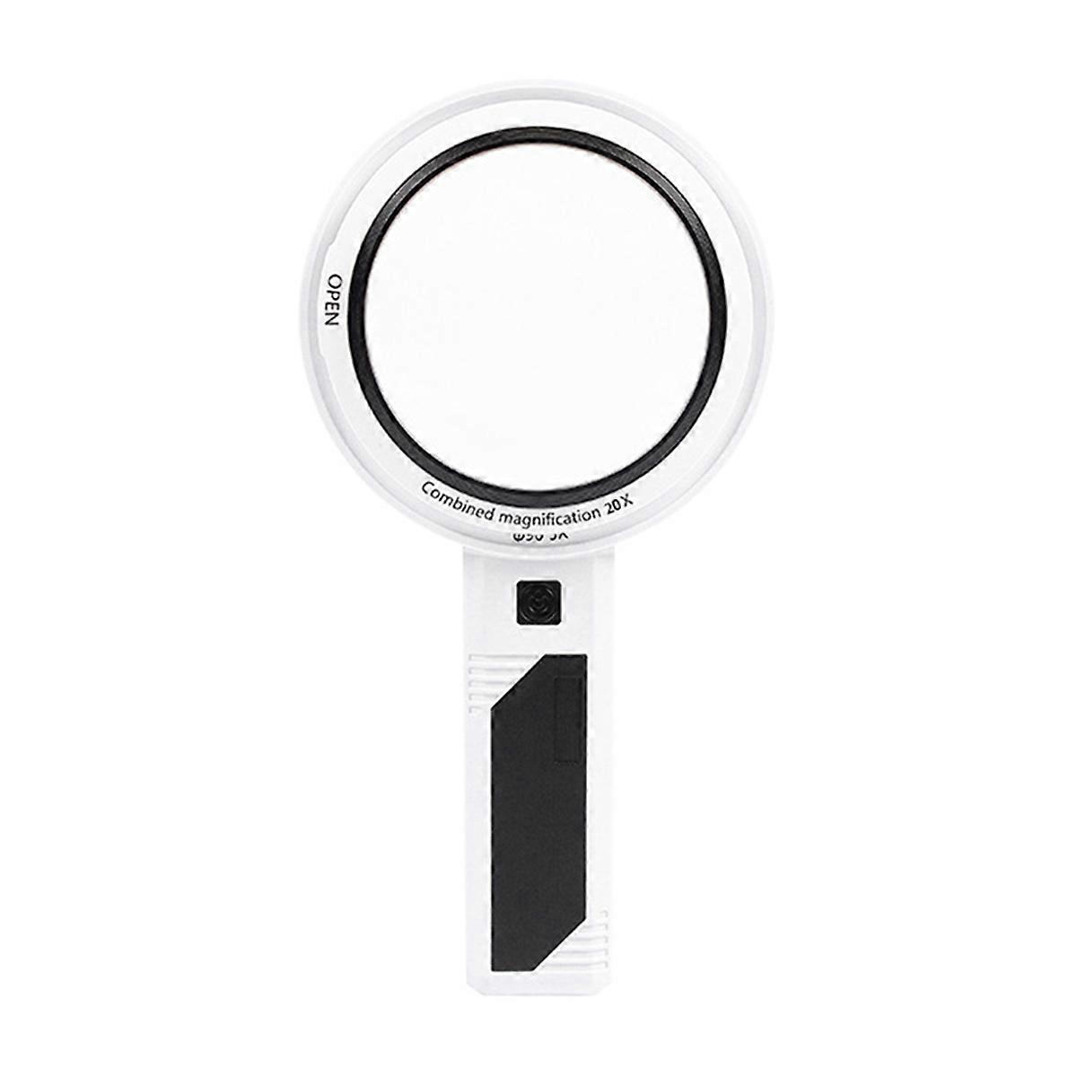 Magnifying Glass Loupe with LED Light Illuminated Magnifier 2265+50