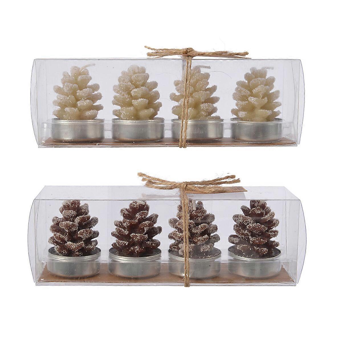 Candle Set Lifetime Multicolour Assorted colours Pineapple