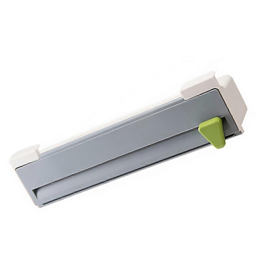 Kitchen Cling Wrap Cutter for Home Use with Plastic Wrap Cutting Box Holder
