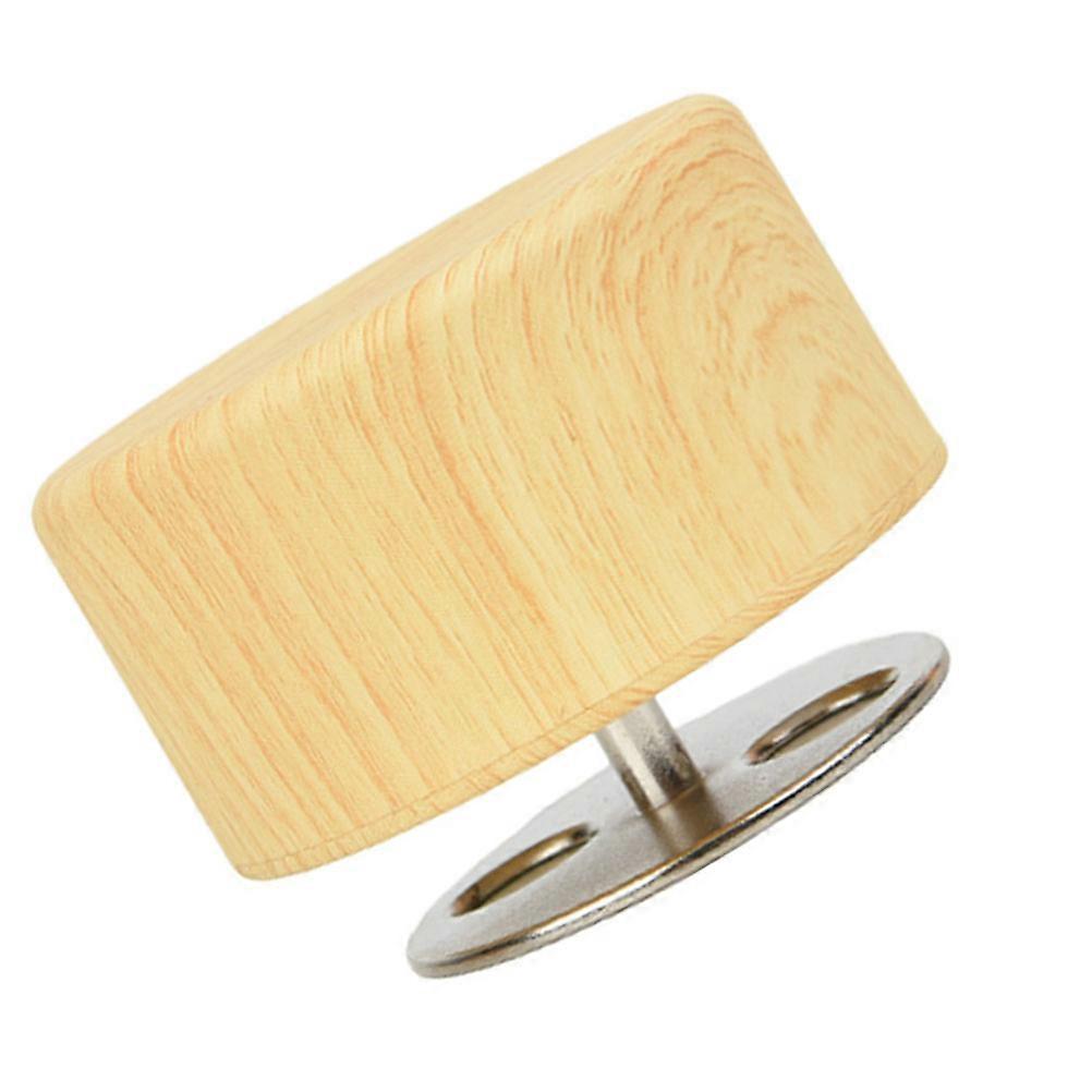 Rotation Music Box Base Diy Practical Music Box Movement Base Replacement Part Wood Color 7x7cm Rotating Design For Music Lovers 1Pcs