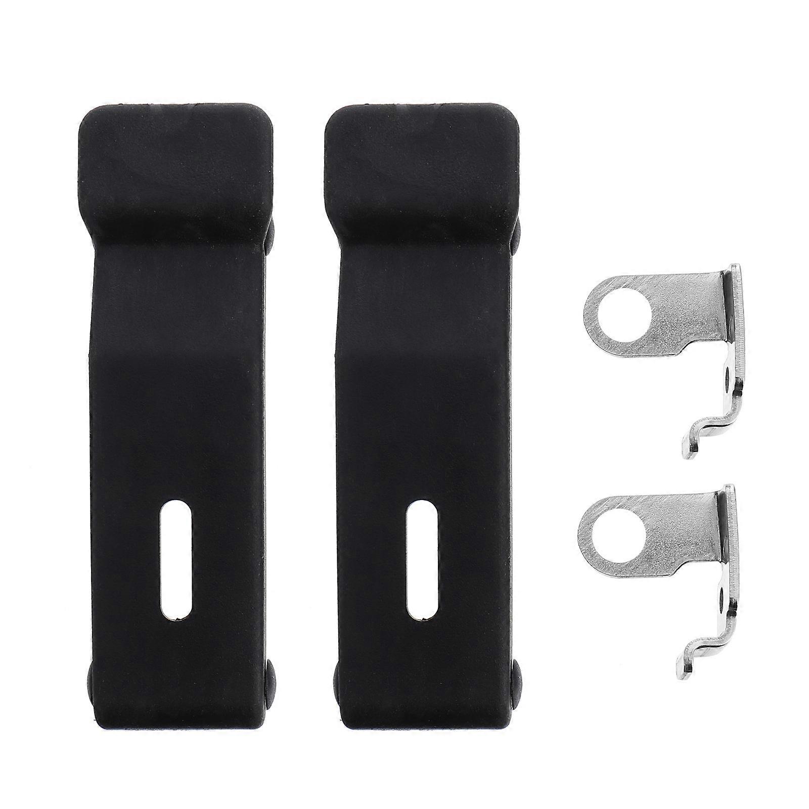 Flexible Rubber Door Draw Latch Over-Center Lock Replacement 6Pcs