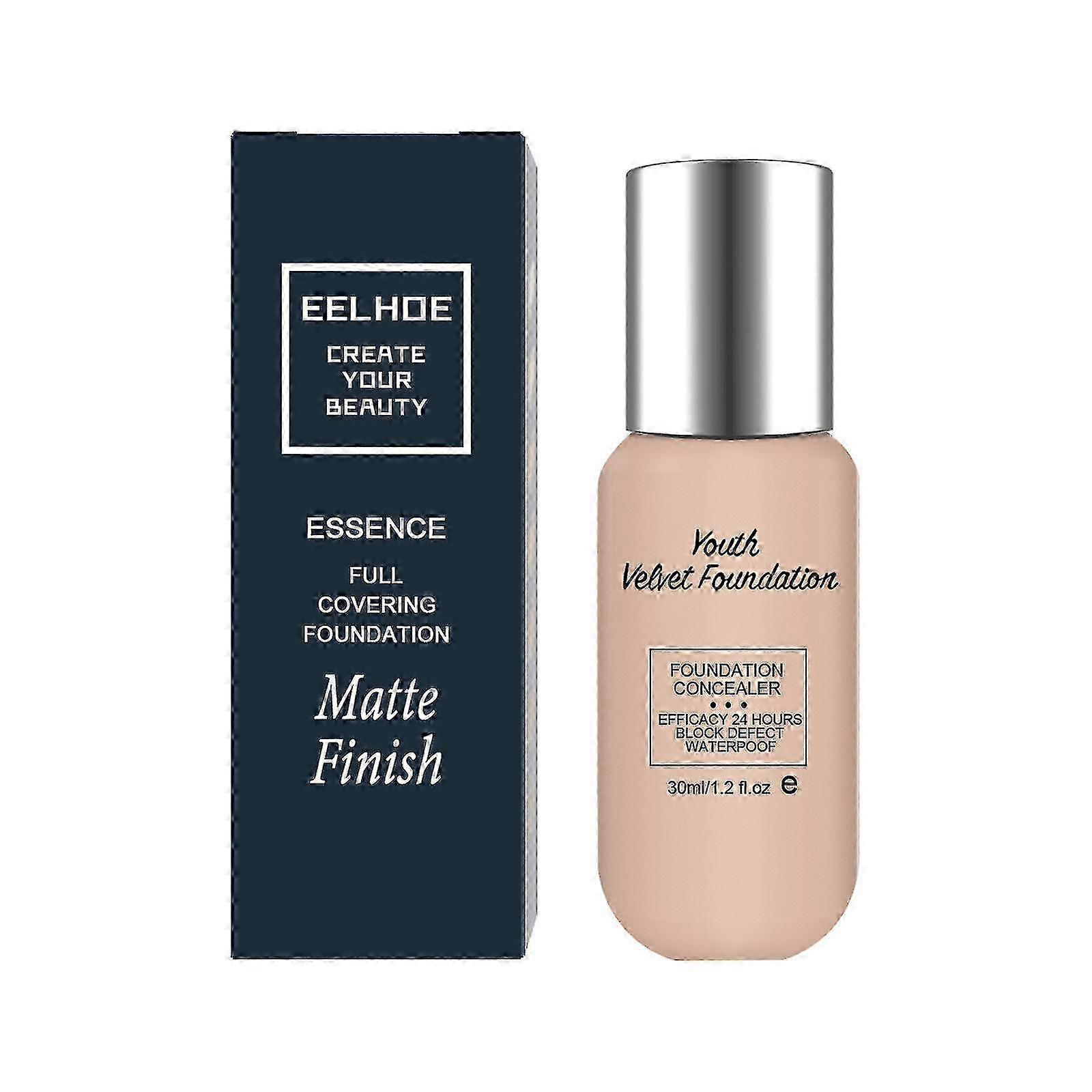 Eelhoe Liquid Foundation Long-lasting Moisturizing Oil-absorbing Matte Liquid Foundation Liquid Color-lifting Foundation Liquid Foundation 2025
