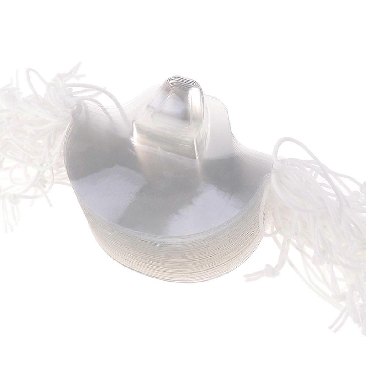 Mask for Restaurant Transparent Plastic for Protection 50Pcs