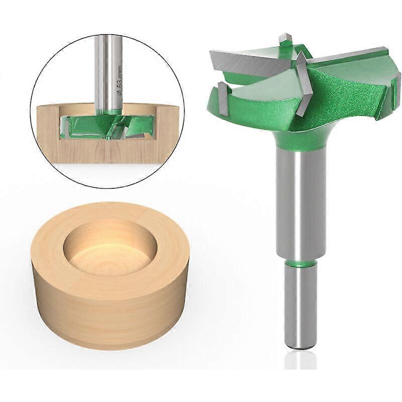 Tooth Sharp Woodworking Tool Knife Hole Saw Hinge Drill Round Shank Alloy Cutter 35mm