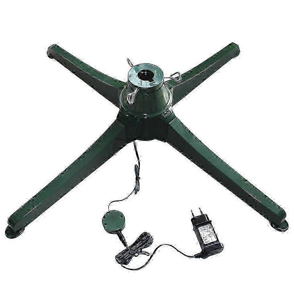 Rotating Christmas Tree Stand Artificial Trees Base Bracket Bottom Holder Electric Rotating Indoor Outdoor Home Items 2025