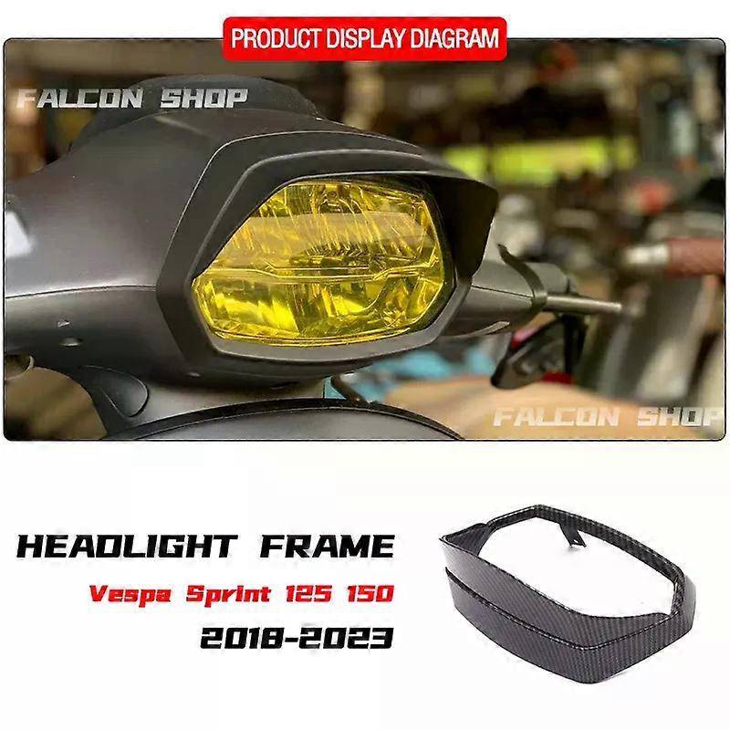 For Vespa Sprint 125 150 Eyebrow 2018 2019 2020 2022 2022 2023 Headlight eyebrow Headlight frame