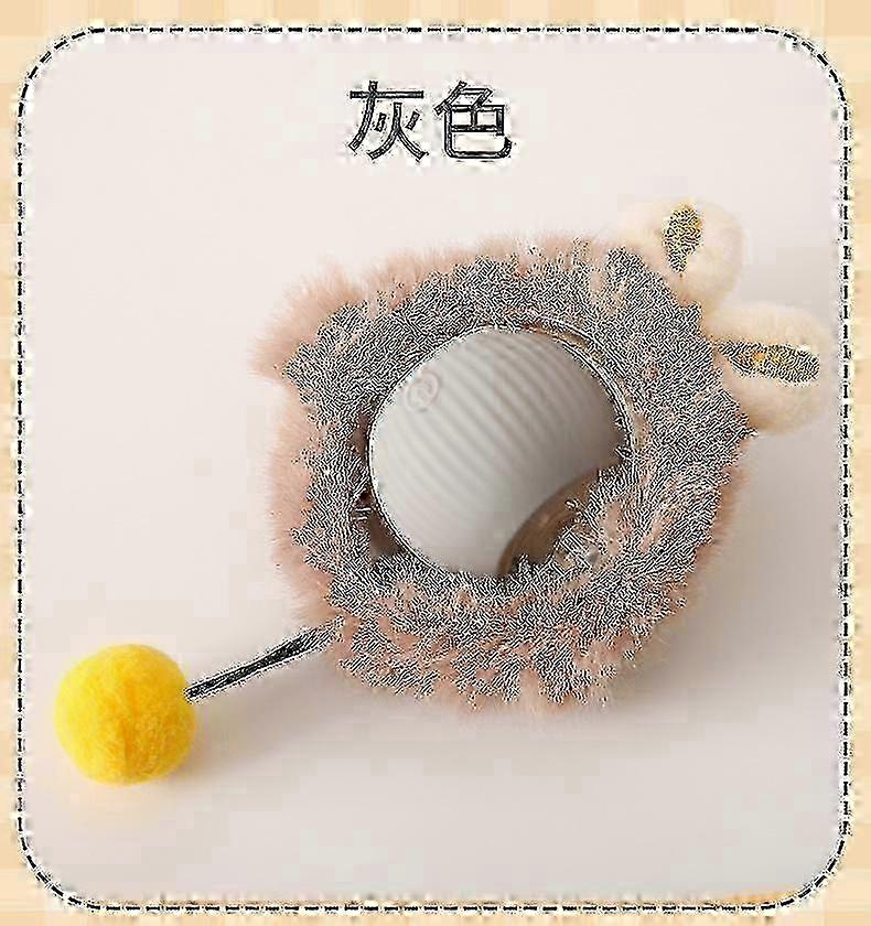 Interactive Cat Toy Ball Super Drive Cat Rolling Balls with Bird Chirping Motion Activated Sensor Pet Kitten Teaser Game Toy