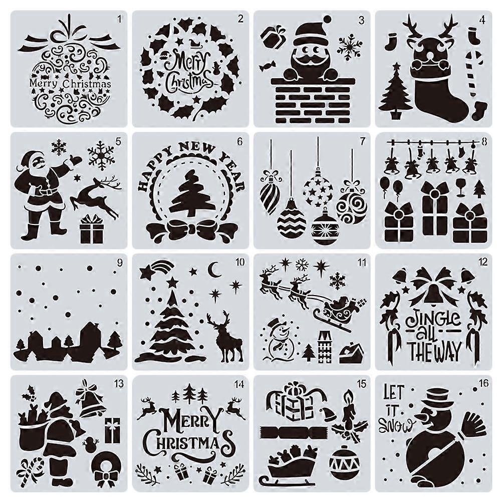 DIY Painting Template Kids Drawing Templates with 48Pcs Multi-Pattern Stencils
