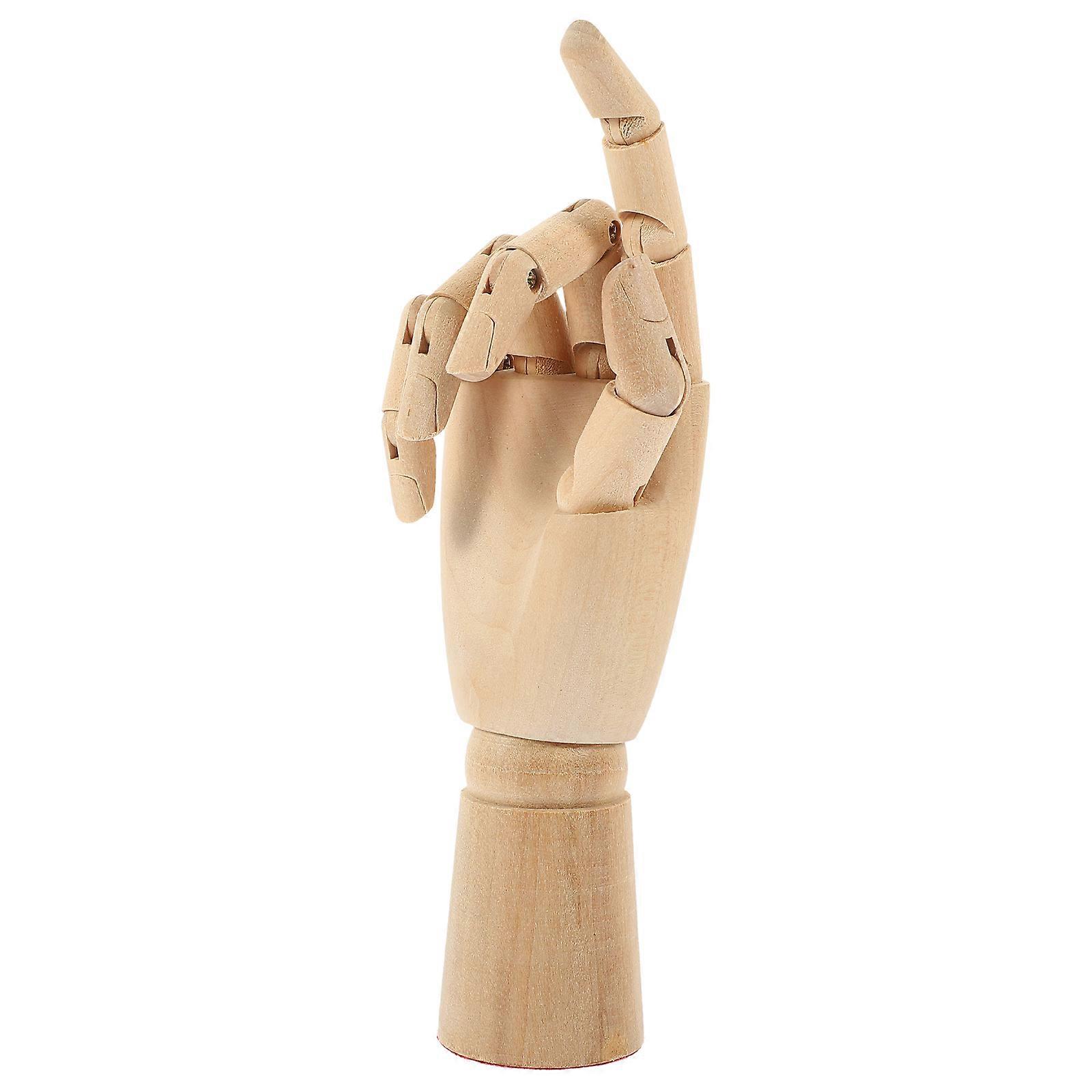 Flexible Joint Hand Model For Studio Use 18X6CM Beige Posing 3Pcs