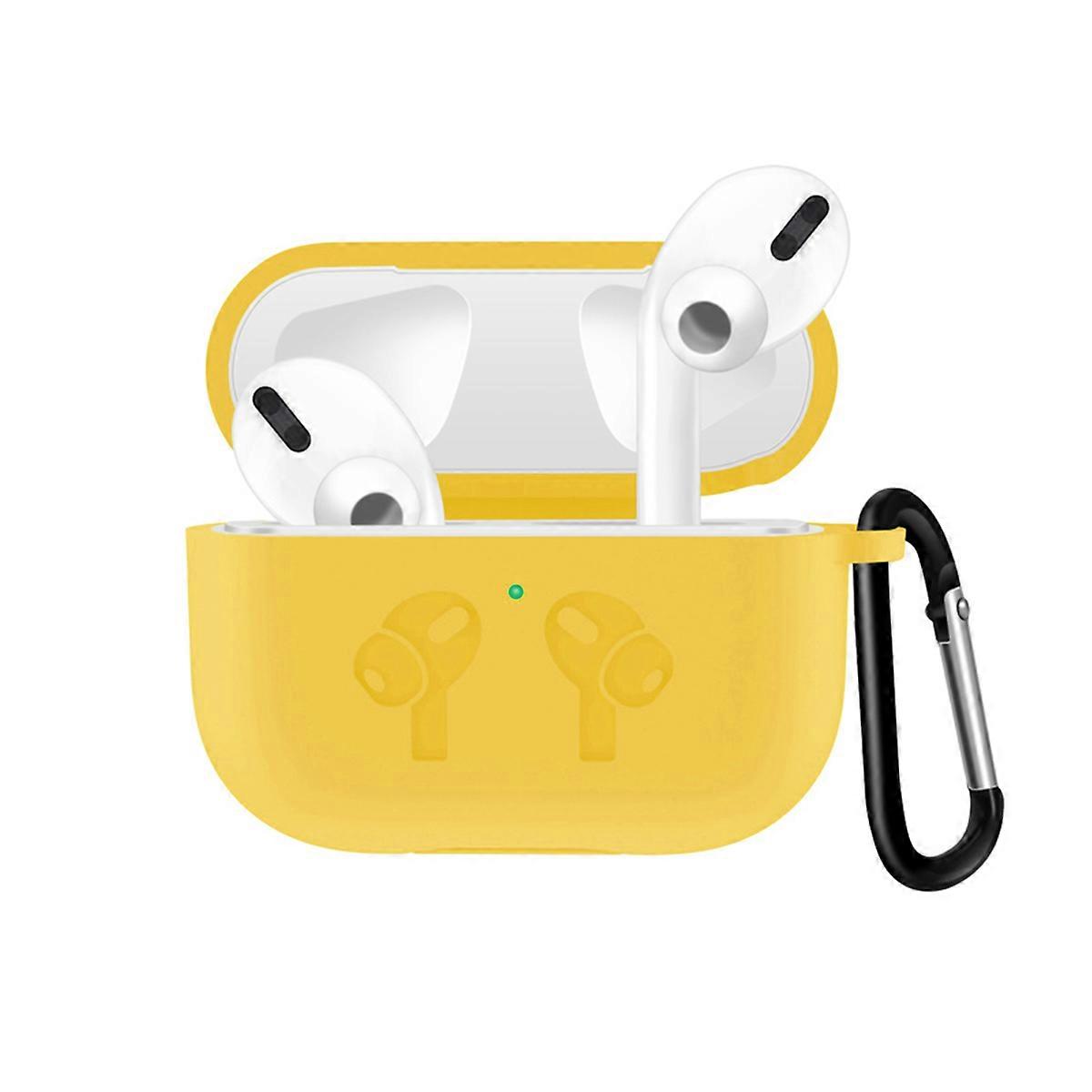 Earphone Protection Case Yellow Bright Design for Secure Protection