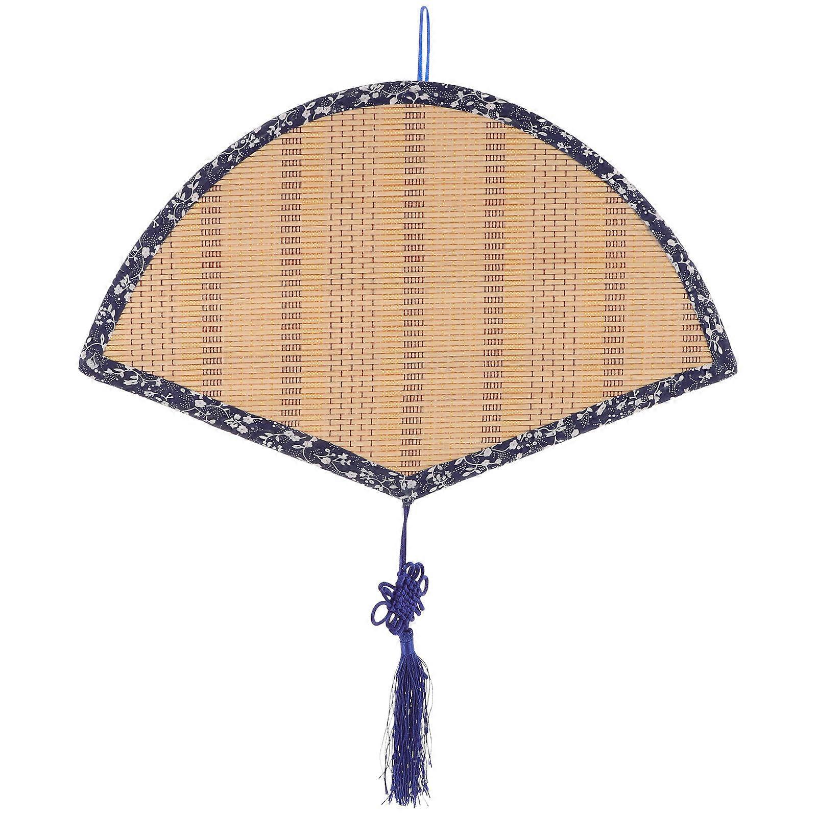 Bamboo Wall Decor Decorative Folding Fans for Home 3Pcs Handcrafted Set