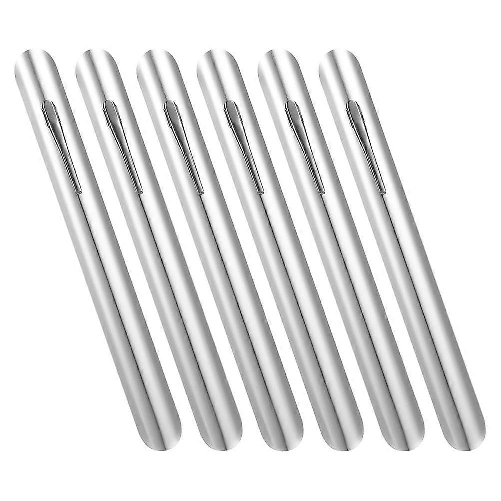 Table Crumber Stainless Steel Crumber Tool for Home Dining Silver Crumbs Removal 6Pcs