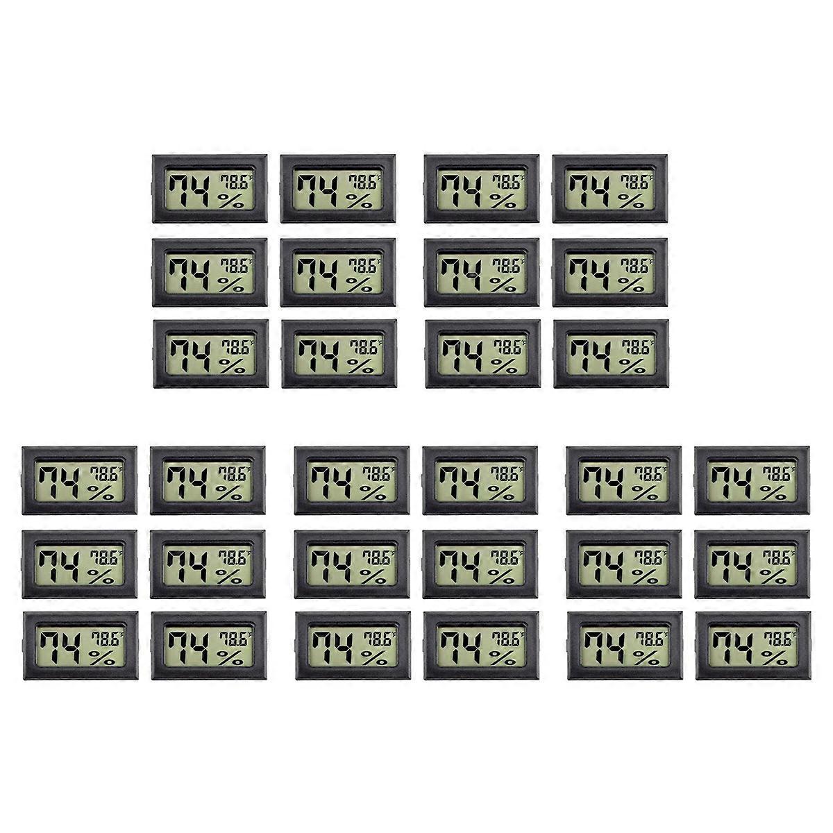 6Pack Mini Hygrometer Indoor Humidity Meter Hygrometer