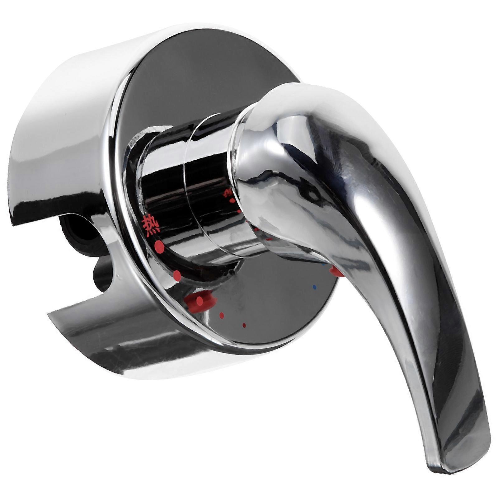 Shower Mixer Valve Alloy Single Handle Temperature Mixing Valve 2Pcs