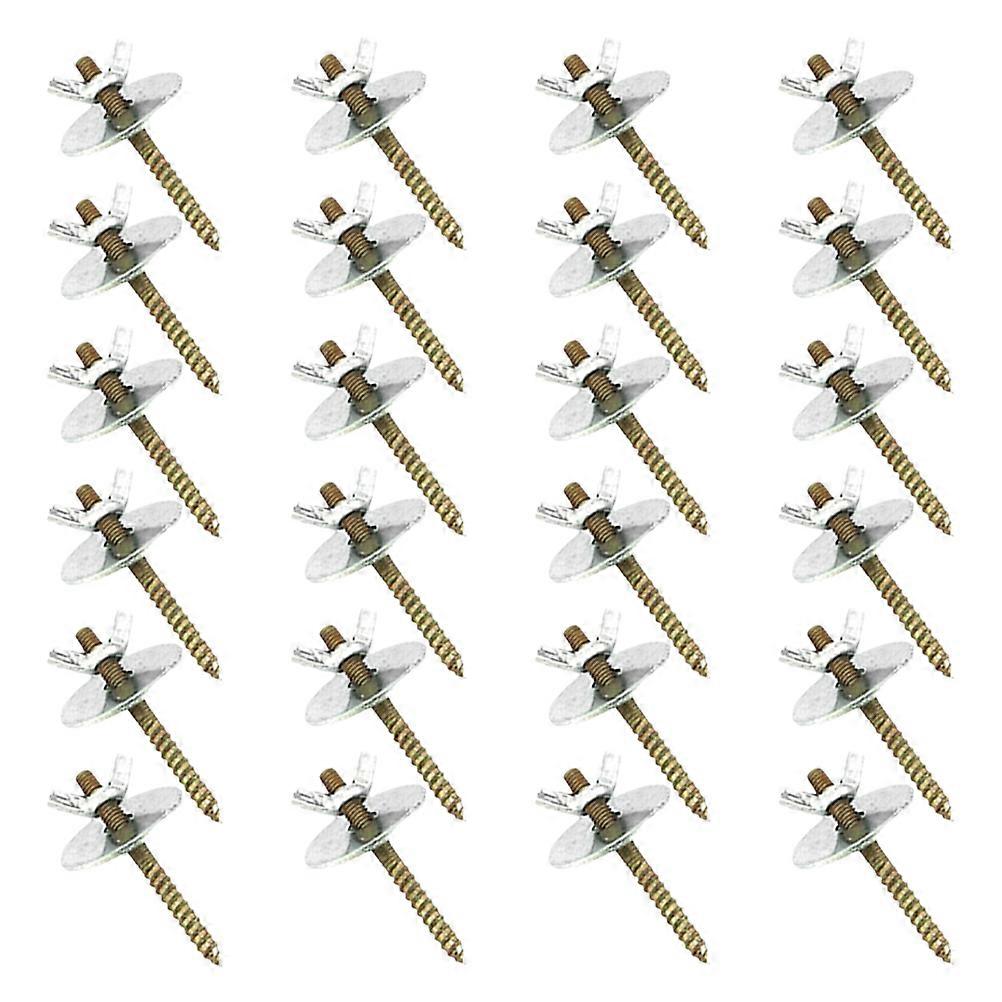 Bird Cage Fixing Screws for Setup with 48Sets Metal Accessories