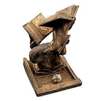 Magics Dice Tower Multicolor Resin 25 X 15 X 10cm Creative Gift Large Garden Gnome Personalized--wood