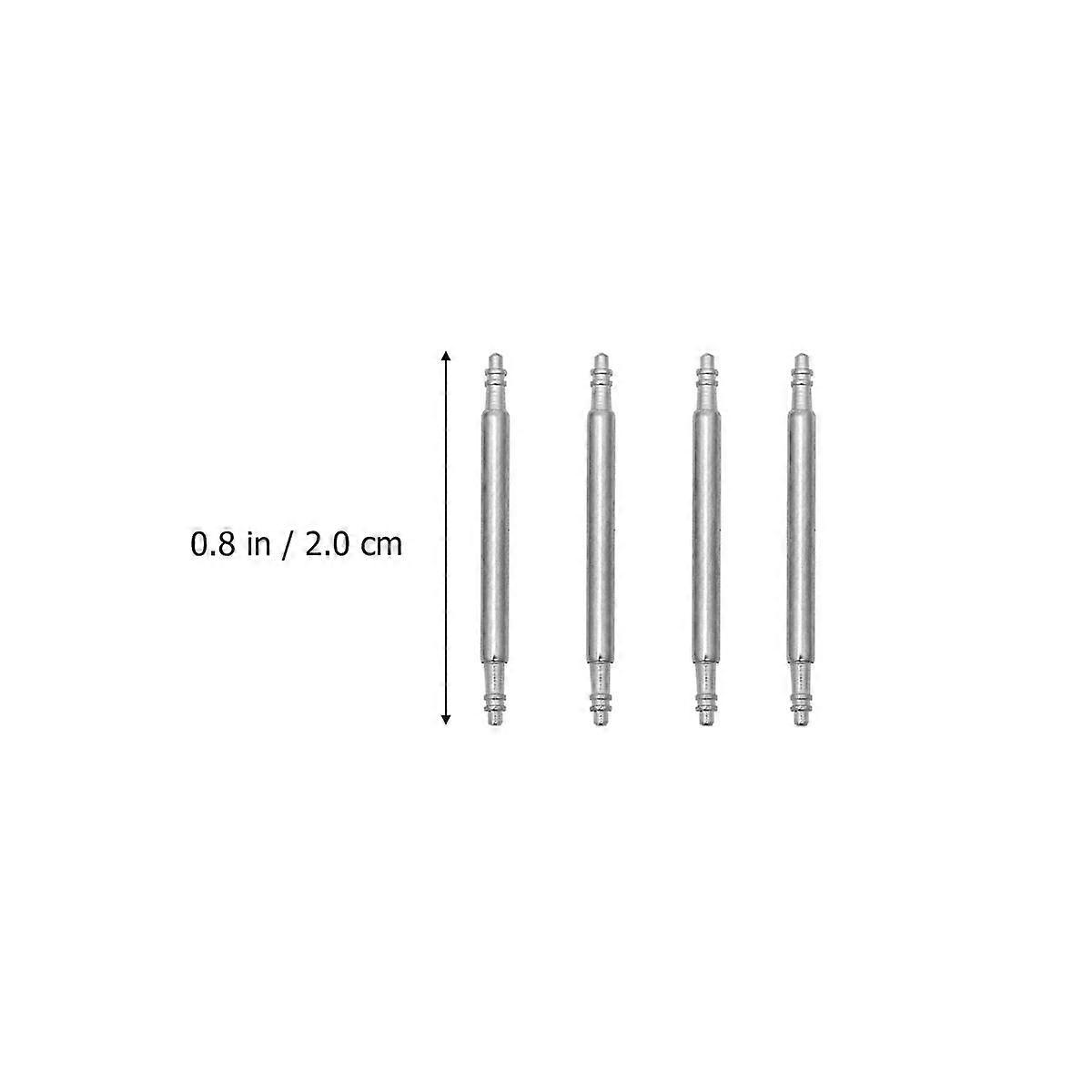 Watch Band Repair Tool Set for Spring Bar Removal 8Pcs Silver