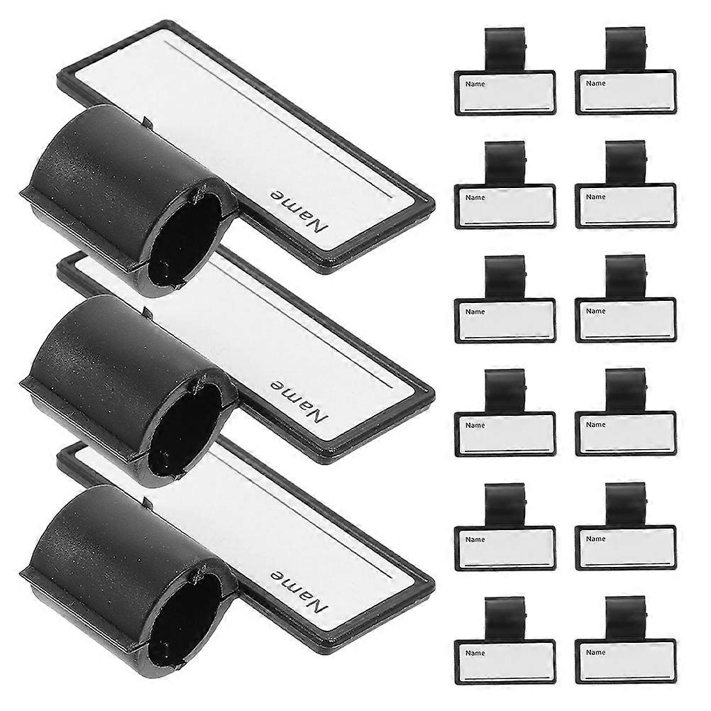 Medical Id Tags Plastic Stethoscope Name Labels for Marking 75Pcs