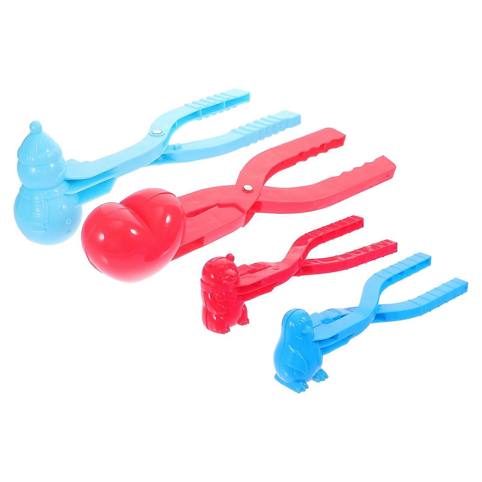 Plastic Clip Maker for Making 4Pcs Creative Mold Assorted