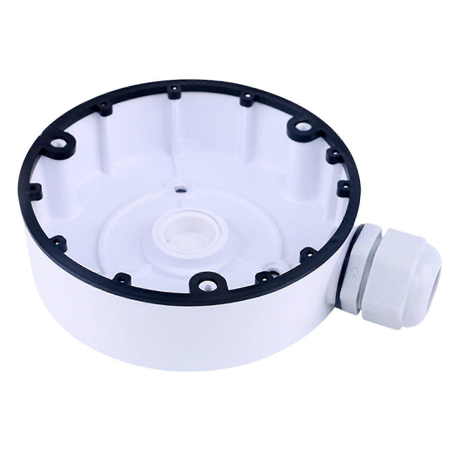 Aluminum Alloy Camera Mount Cable Management Box Indoor Outdoor Ceiling Mount Security Camera Cover Plate Secure Locking