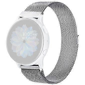 20-20.5mm Milanese Strap for Garmin Forerunner 245 245 Music Vivoactive 3 Stainless Steel Magnetic M