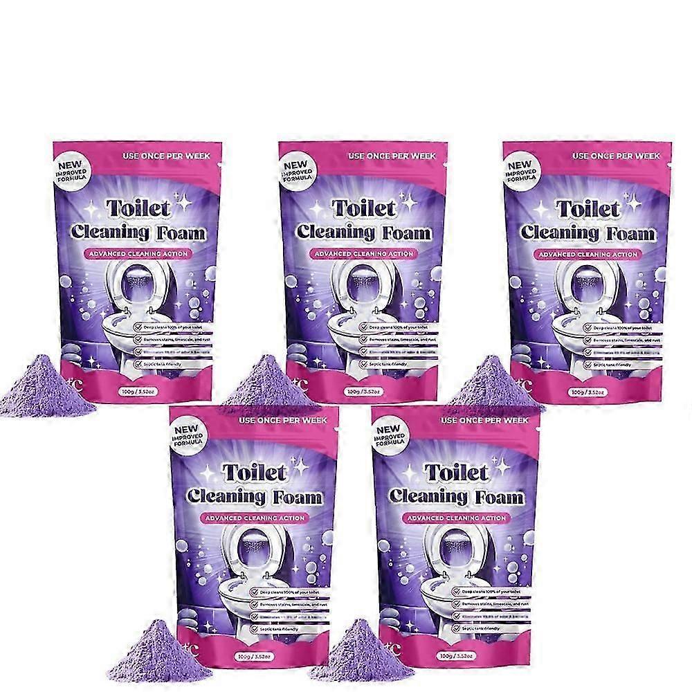 1-5x Fizzclean Toilet Foam Cleaner, Insta-Action Fizzclean Foam Cleaner
