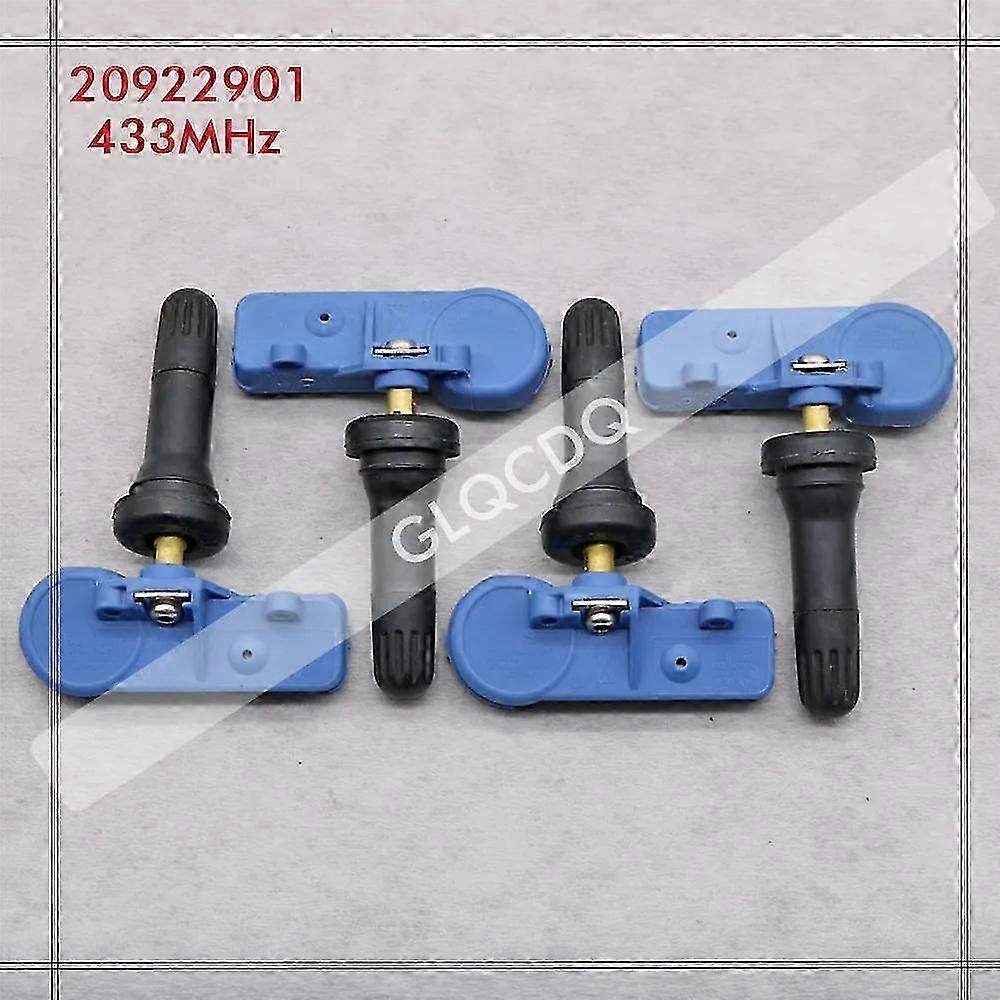 FÖR 2006-2020 CHEVROLET TAHOE TPMS CHEVROLET DÄCKTRYCKSSENSOR 13581561 20922901 22853740 433MHz TMPS-SENSOR Utgåva 1030