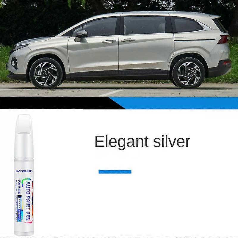 Färgpenna Lämplig för Hyundai CUSTO Modifieringstillbehör CUSTO Biltillbehör Färgfixerare Polarvit Original billack