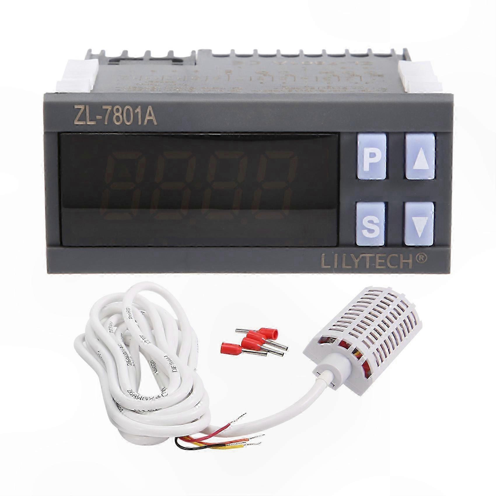 LILYTECH ZL-7801A Universal Temperature and Humidity Controller Thermostat Hygrostat