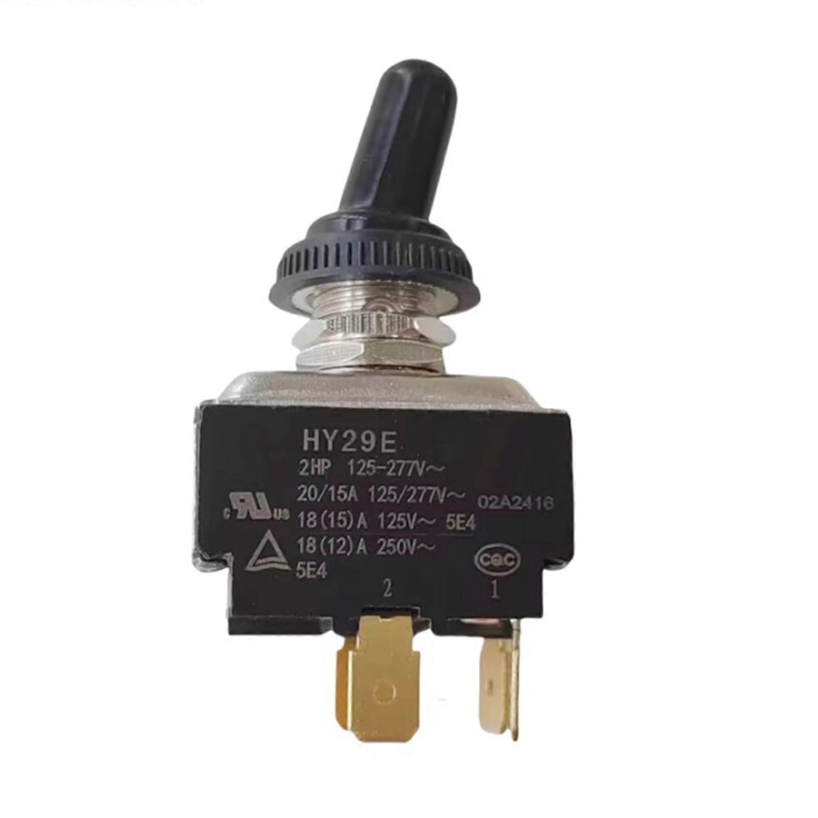 Multiple Use 4 Pin Switches Heavy Duty 4 Pin Toggle Switches PVC Switches for Electronics & Steampunk Lamp Applications Multicolor