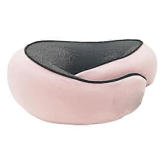 Neck support pillow for airplane with adjustable fastener