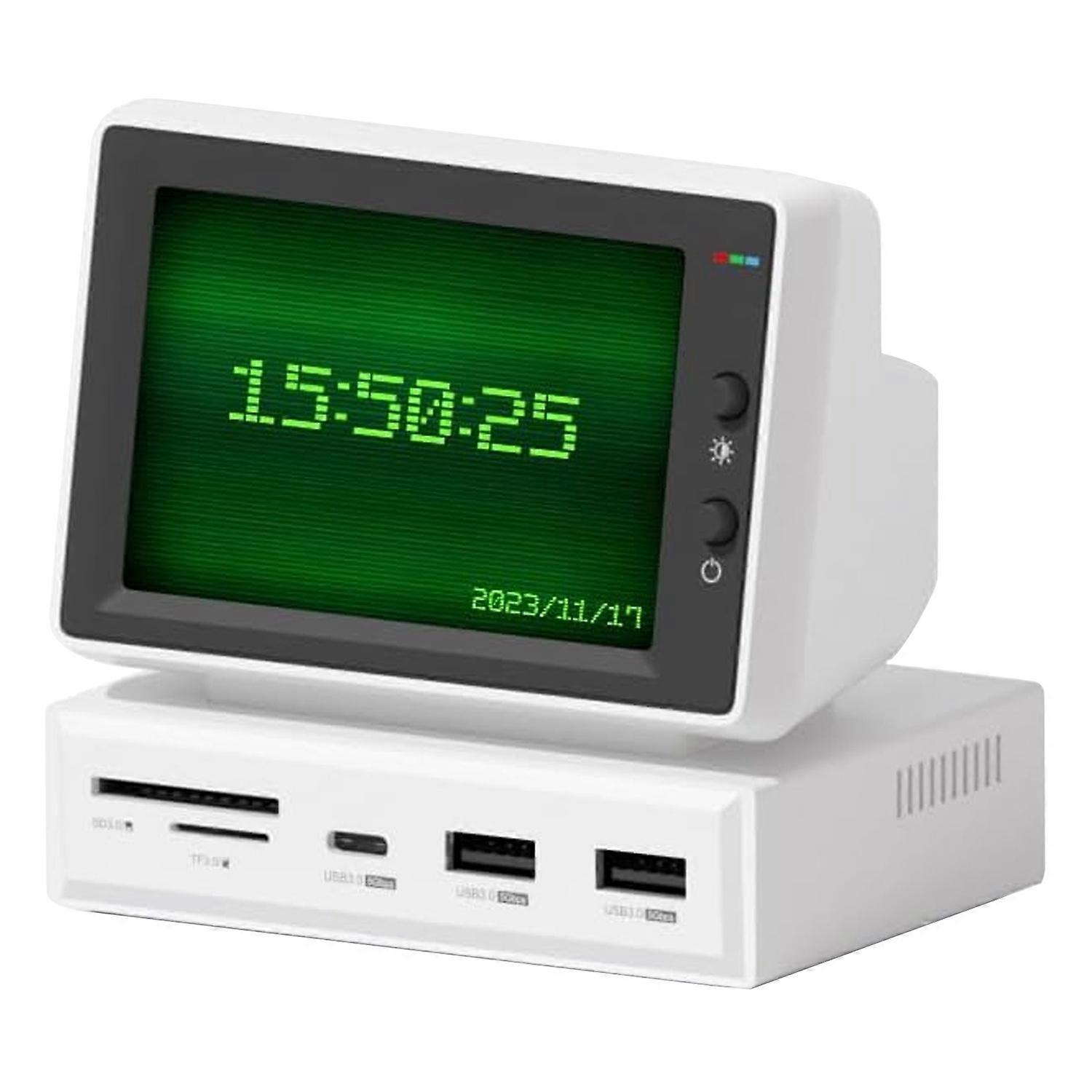 3.5 Inch IPS USB Screen with USB C Hub AIDA64 PC CPU RAM HDD Data Monitoring Electronic Album Floati