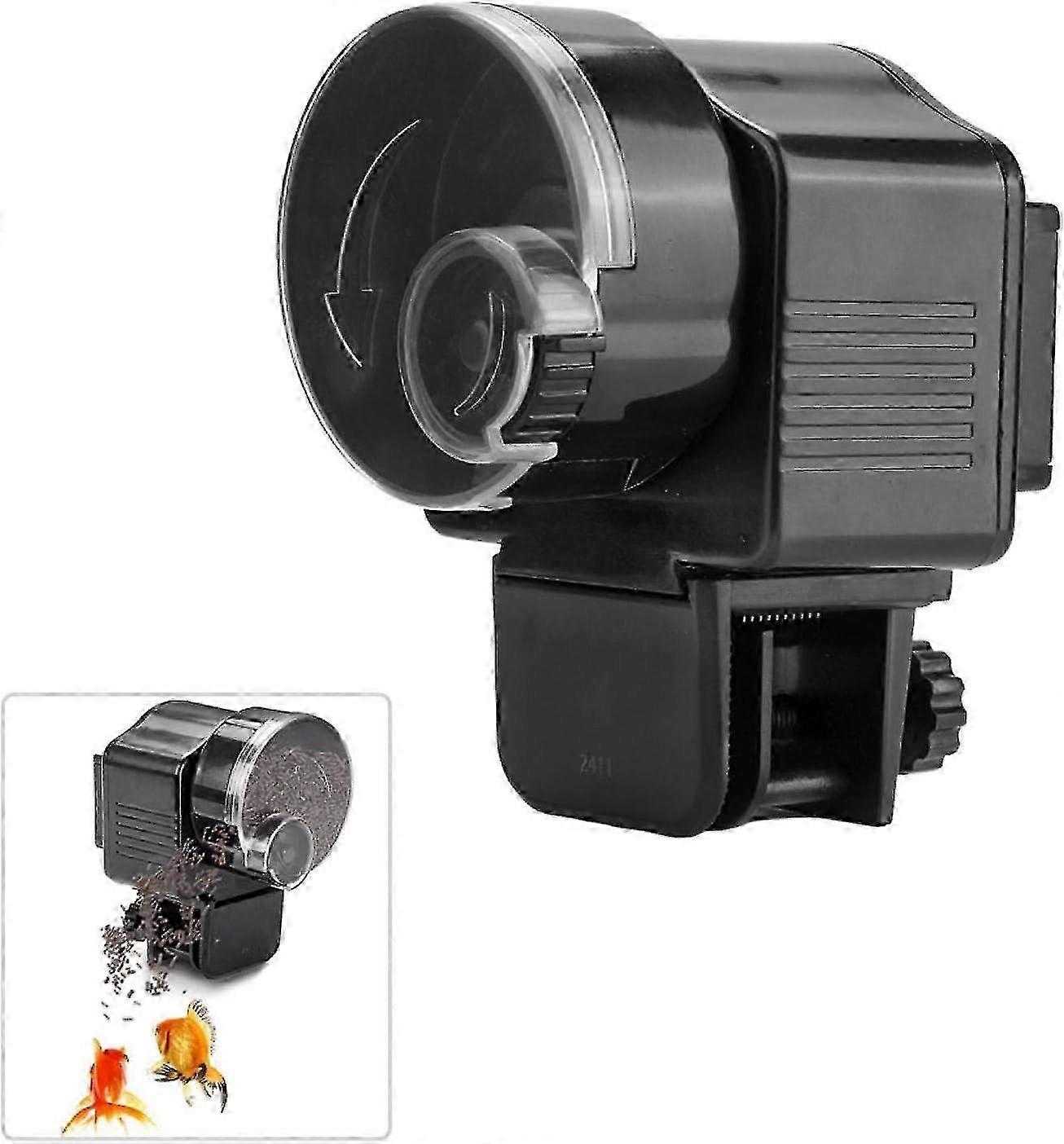 z Automatic aquarium fish feeder, automatic moisture-proof aquarium fish feeder, suitable for holidays.