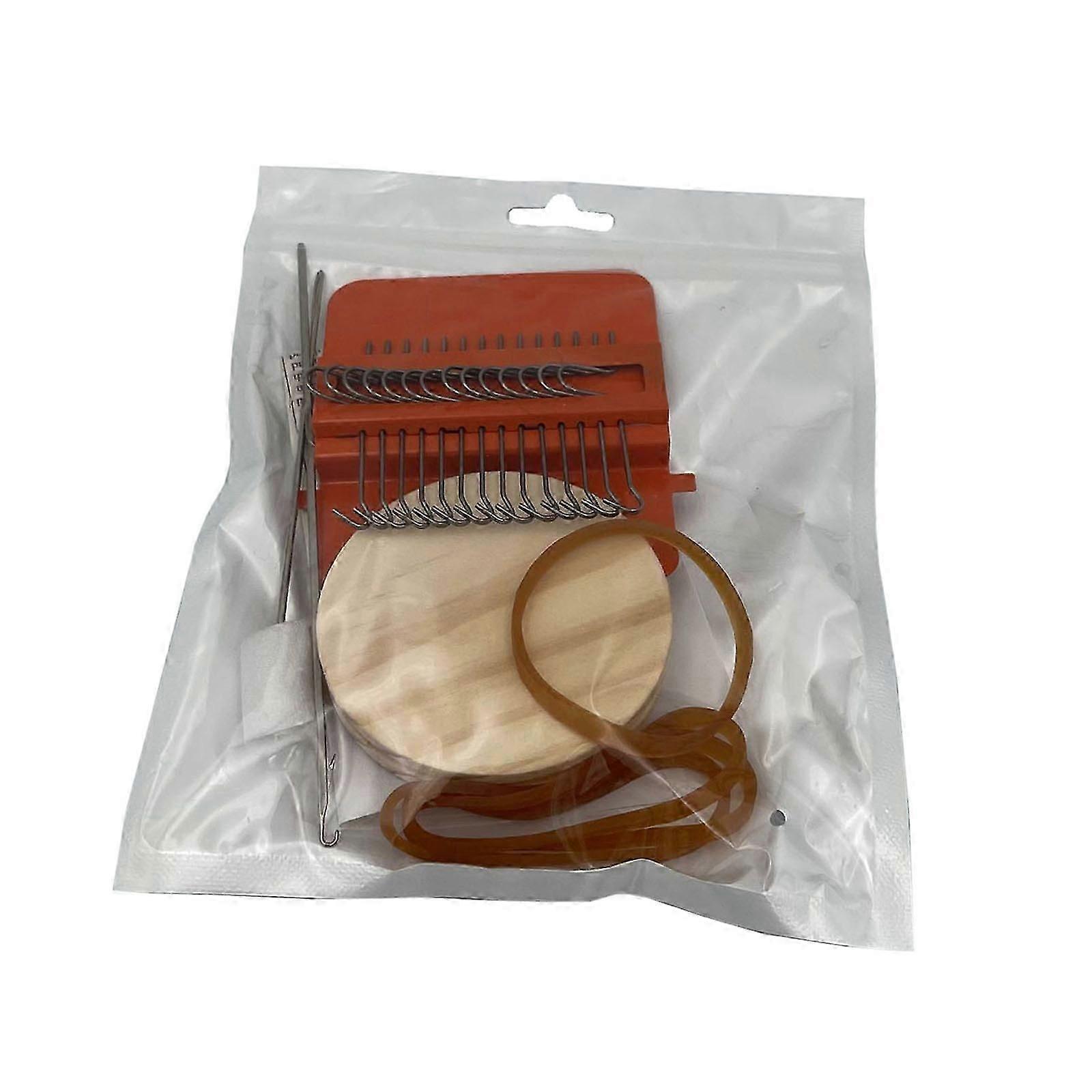 Mini Weaving Machine Kit Darning Speedweve Manual Patch Repairing Tool for Jeans Socks Clothes Portable Mending Loom