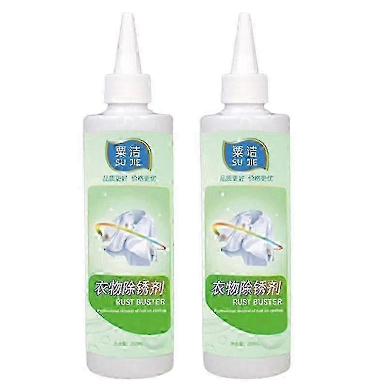 2Pcs Homezo Fabric Rust Remover, 250 Ml/8.45 Oz, For Various Clothes