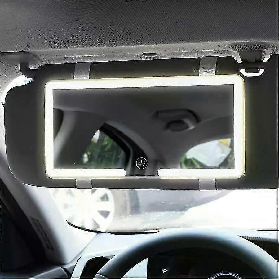Three-level dimmable light car mirror with HD touch screen