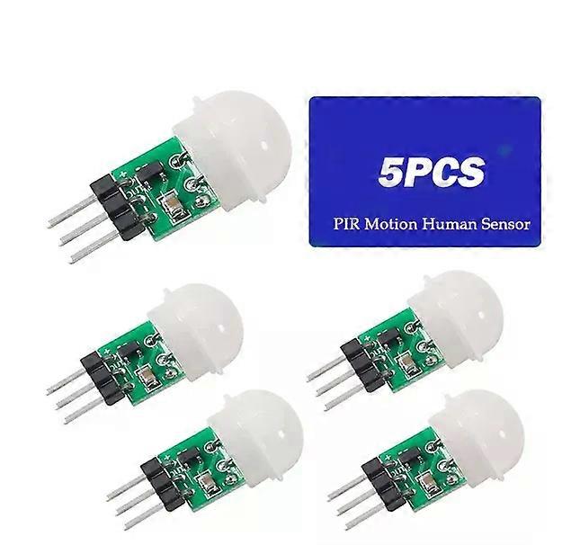 1-10PCS HC-SR501 SR505 Mini IR Pyroelectri Infrared PIR Motion Human Sensor Automatic Detector Module AM312 Sensor DC 27 to 12V