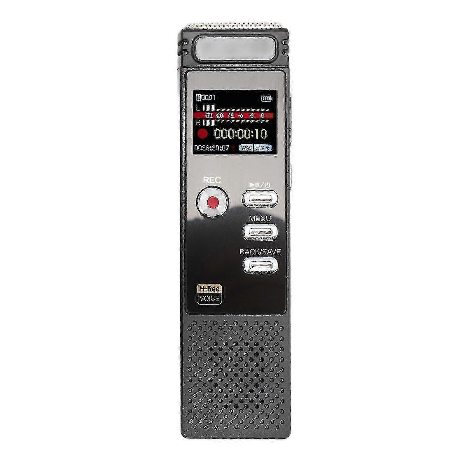 Digital Voice Recorder Voice Activated Noise Reduction MP3 Player Recorder One Button Recording Sound Recorder Device 8G 2025