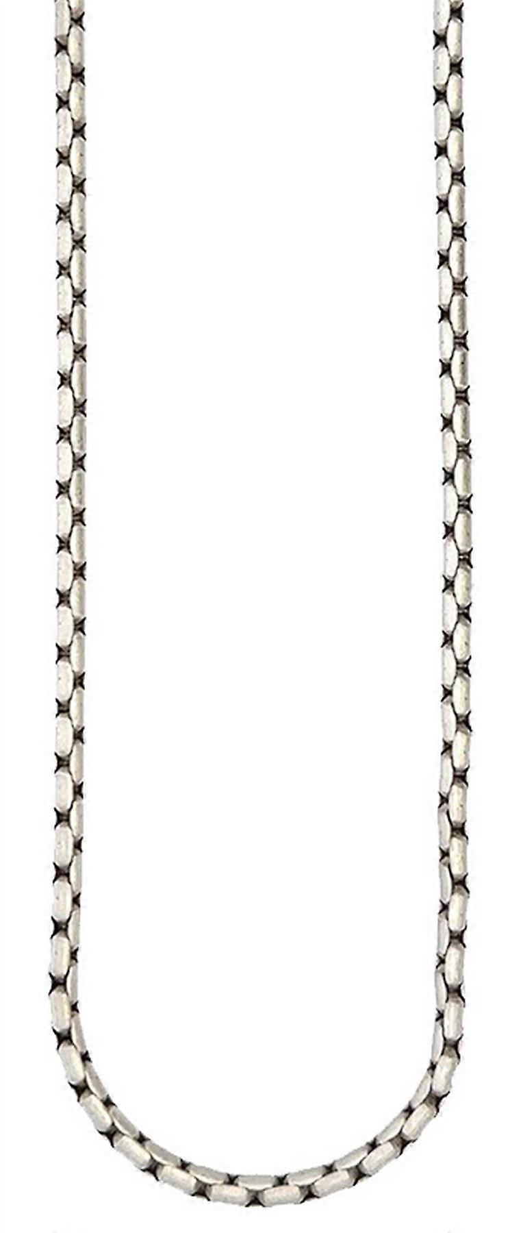 Ti2 Titanium Etched Snake Chain - Silver