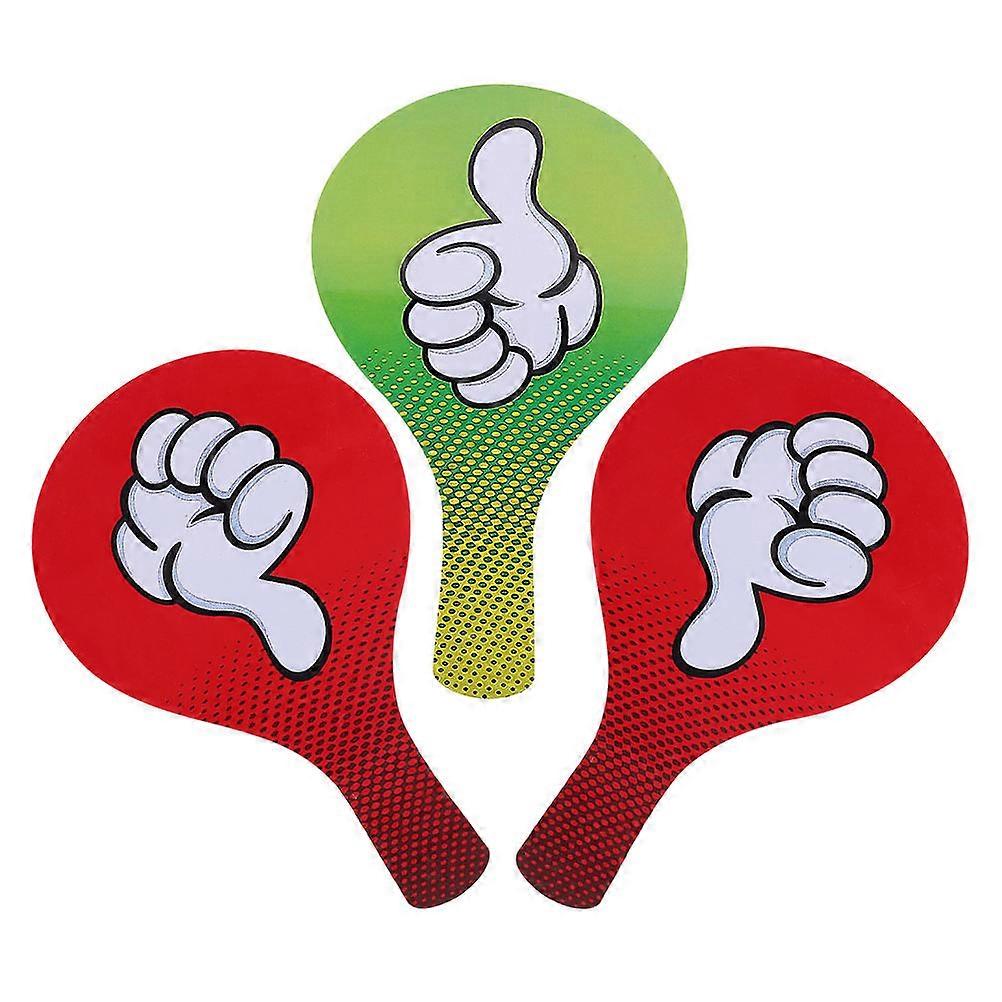 Reusable Voting Paddles Thumbs Up Thumbs Down Classroom Tools 3Pcs